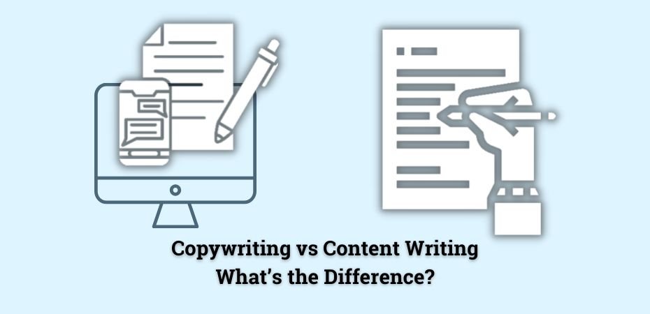 what is copywriting understand the difference between copywriting and content writing