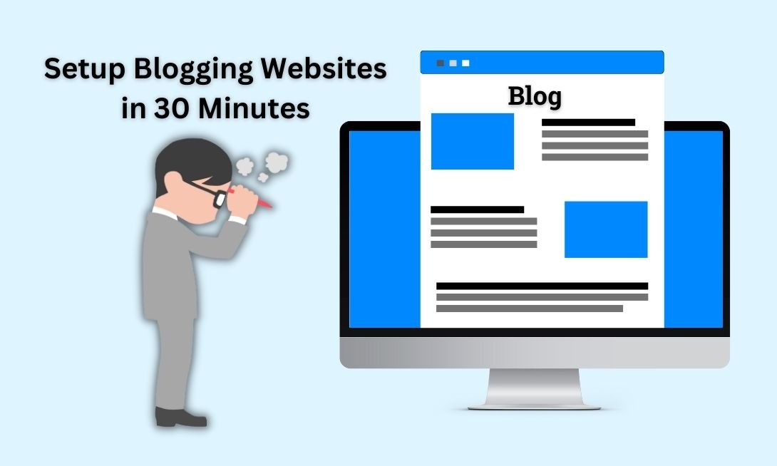 how can you setup blogging websites in 30 minutes? understand ways to writing blogs effectively in 2023