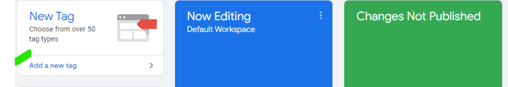 Add a new tag - steps to link GA4 with Google Tag Manager